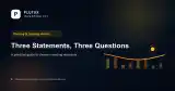 Three Statements, Three Questions — Investing 101 guide cover